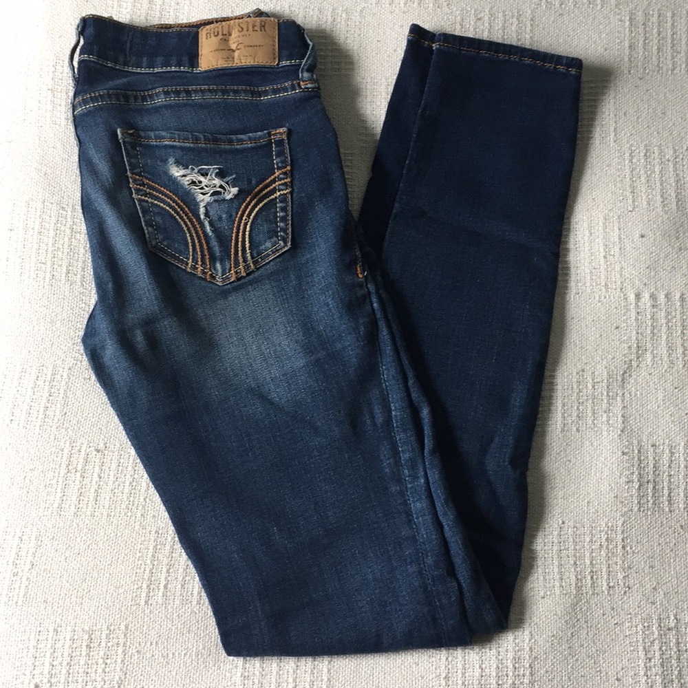 Ripped Hollister Jeans